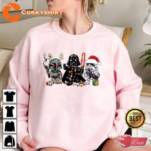 Cute Star War Storm Trooper Darth Vader T-shirt