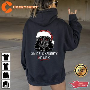Darth Vader Dark List Santa Hat Star Wars Hoodie