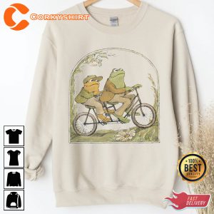 Frog And Toad Vintage Shirt Design