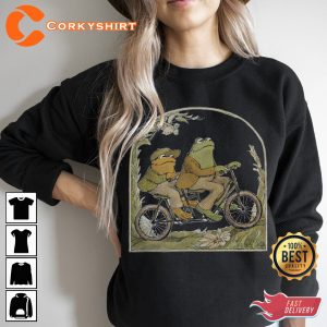 Frog And Toad Vintage Shirt Design