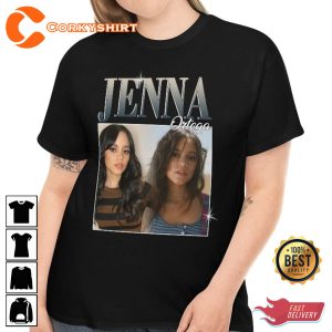 Jenna Ortega Actress Vintage Bootleg Shirt