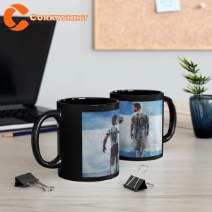 Maradona and Messi Football Legends Coffee Mug