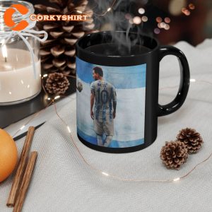 Maradona and Messi Football Legends Coffee Mug
