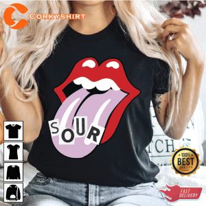 Olivia Rodrigo Sour Tour T-shirt Design