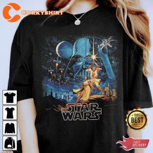 Retro 90s Star Wars A New Hope Graphic Unisex T-shirt