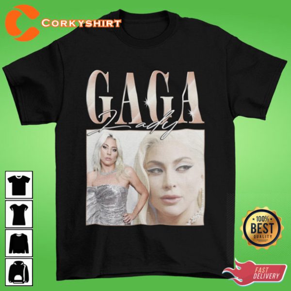 Vintage Lady Gaga Retro Bootleg Unisex TShirt