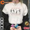 When You Are Dead Inside But It’s Christmas Caffeinated Dancing Skeleton Graphic Tee