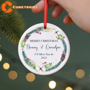 Christmas Bump Bauble Personalized Xmas Ornament