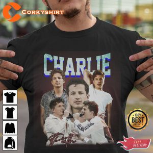Charlie Puth Vintage Bootleg Shirt FM Jingle Ball