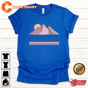 Faith Can Move Mountains Essential Shirt Design