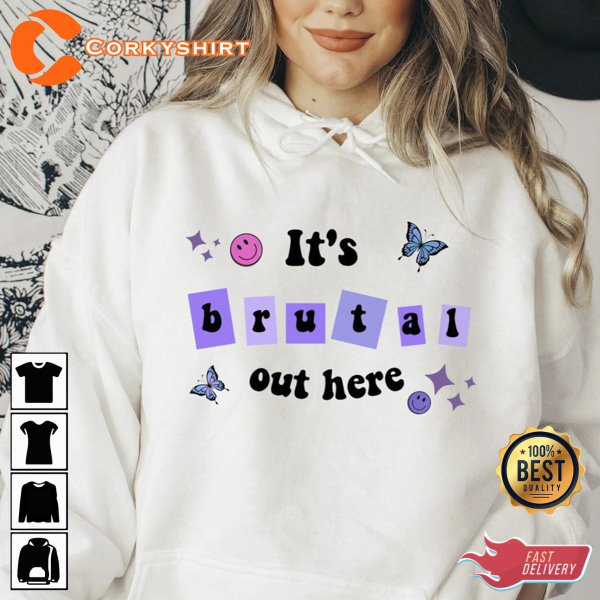 It's Brutal Out Here Sour Album Rodrigo Shirt