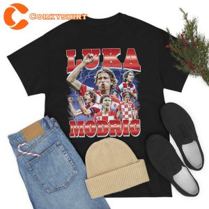 Luka Modric Croatia World Cup 2022 Vintage Shirt