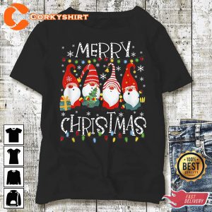 Merry Christmas Gnome Matching Christmas Shirts