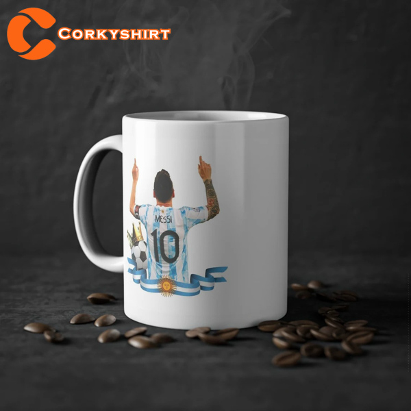 Messi Wins World Cup 2022 Final Ceramic Mug