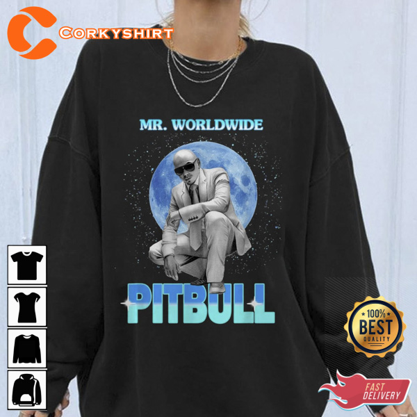 Pitbull Rapper Unisex Shirt Printing