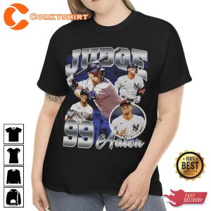 Vintage Aaron Judge Yankees Baseball T-shirt