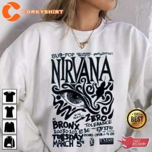 Vintage Nirvana Graphic Unisex Cotton Tee