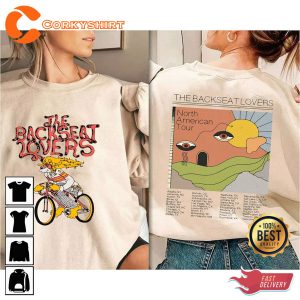 Vintage The Backseat Lovers 2023 Tour Unisex T-Shirt