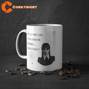 Wednesday Addams Christmas Coffee Mug