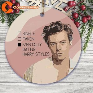 Harry Styles Gifts For Fan Ornament Christmas 2022