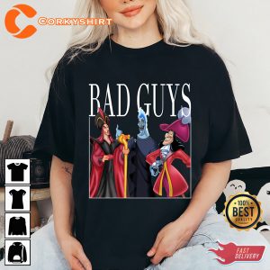 Bad Guys Group Shot Disney Shirt Design
