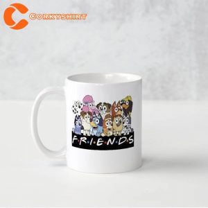 Bluey Friends Mug Disney Family Coffee Mug