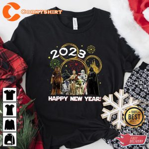 Happy New Year 2023 Storm Trooper Christmas T shirt