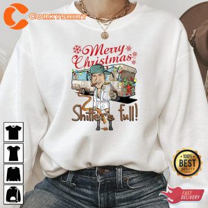 Merry Christmas Shitter's Full Holiday Christmas Sweatshirt