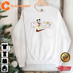 Mickey Nike Disney Christmas T-Shirt Sweatshirt Hoodie