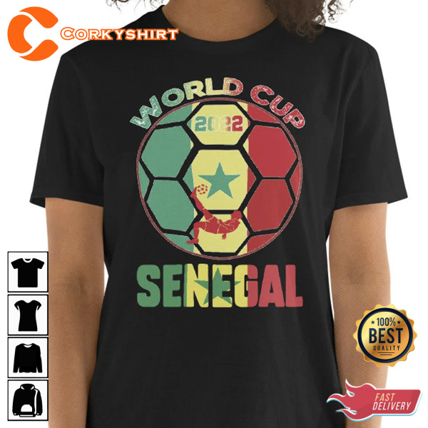 Senegal Flag World Cup 2022 Senegal Soccer Shirt