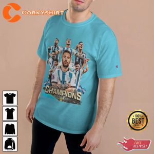Vintage Argentina National Team World Cup Winners 2022 T-shirt