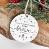 Sleep In Heavenly Peace Miscarriage Custom Ornament
