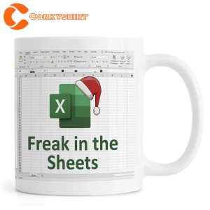 Santa Hat Freak In The Sheets Coffee Mug