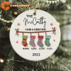 Bauble Personalized Family Christmas Ornaments