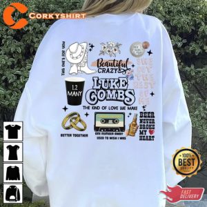 Cowboy Combs Tshirt 2 Sides Vintage Shirt