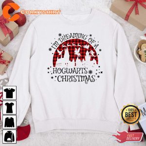 Dreaming Of A Hogwarts Graphic Tees Christms Vacation