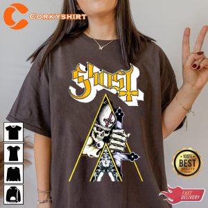 Ghost 2023 T-Shirt Metal Ghost Band Sweatshirt Ghost Tour 2023