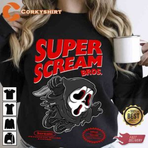 Scream Movie 2022 Super Scream Pro Graphic T-shirt