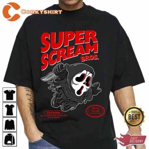 Scream Movie 2022 Super Scream Pro Graphic T-shirt