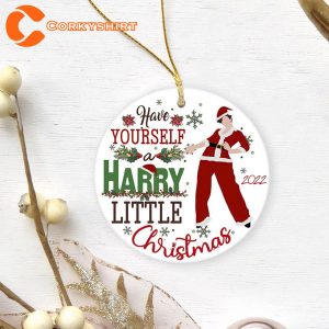 Have Yourself A Harry Liitle Christmas Harry Styles Ornament