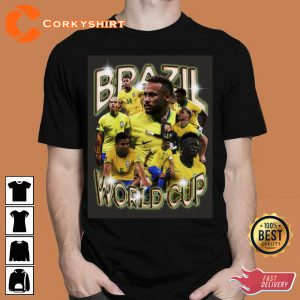 Brazil National Football Team WC 2022 T-shirt