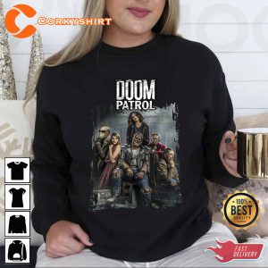 Dc Doom Patrol Team T-shirt For Men For Women