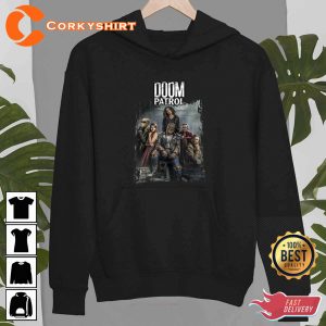 Dc Doom Patrol Team T-shirt For Men For Women