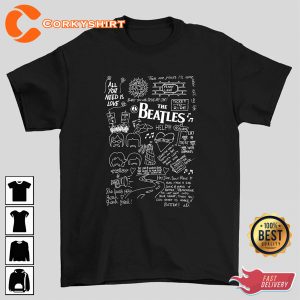 The Beatles Rock And Roll Shirt Rock Shirt Beatles