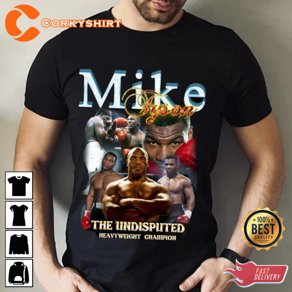 Mike Tyson Kid Dynamite Shirt Printing - Corkyshirt
