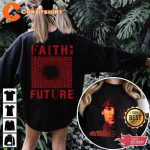 Louis Tomlinson Faith In The Future Tour 2023 2 Sided Shirt