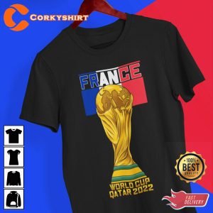 World Cup 2022 France National Team Classical T-Shirt Design