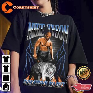 Mike Tyson The Baddest Man on The Planet Shirt Design