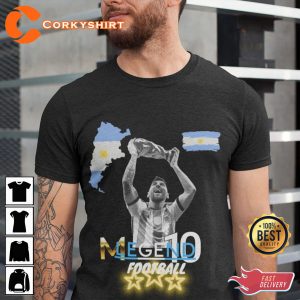 Argentina Campeón Messi Winner Vintage T-shirt