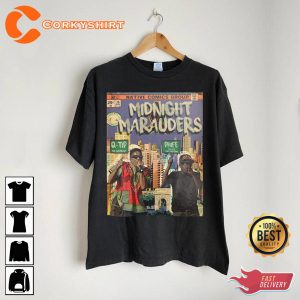 A Tribe Called Quest Midnight Marauders Comic Art Book T-Shirt